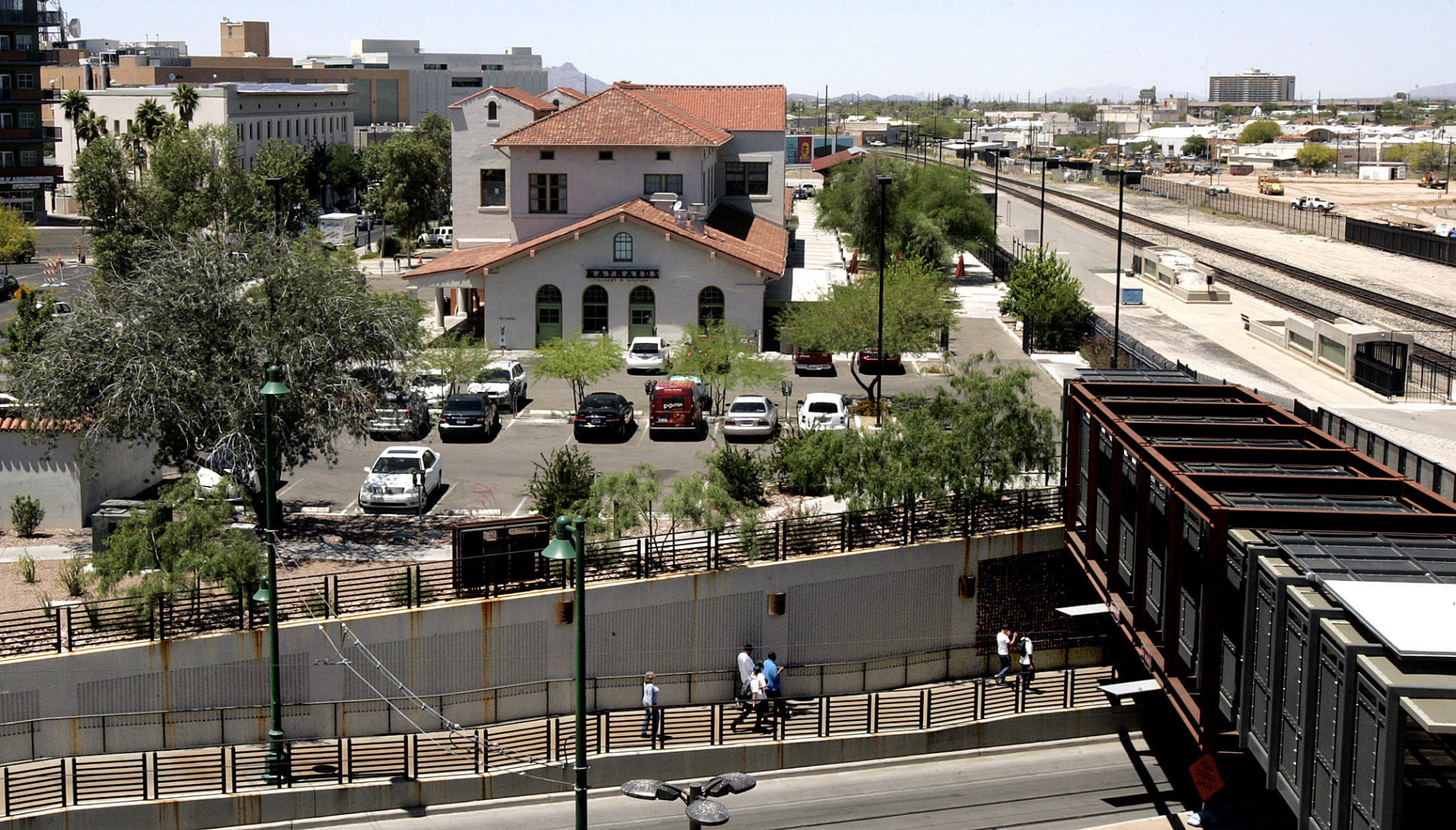 Historic train depot in Tucson